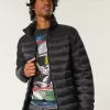 Zip-Up Puffer Jacket,Zip-Up Puffer Jacket