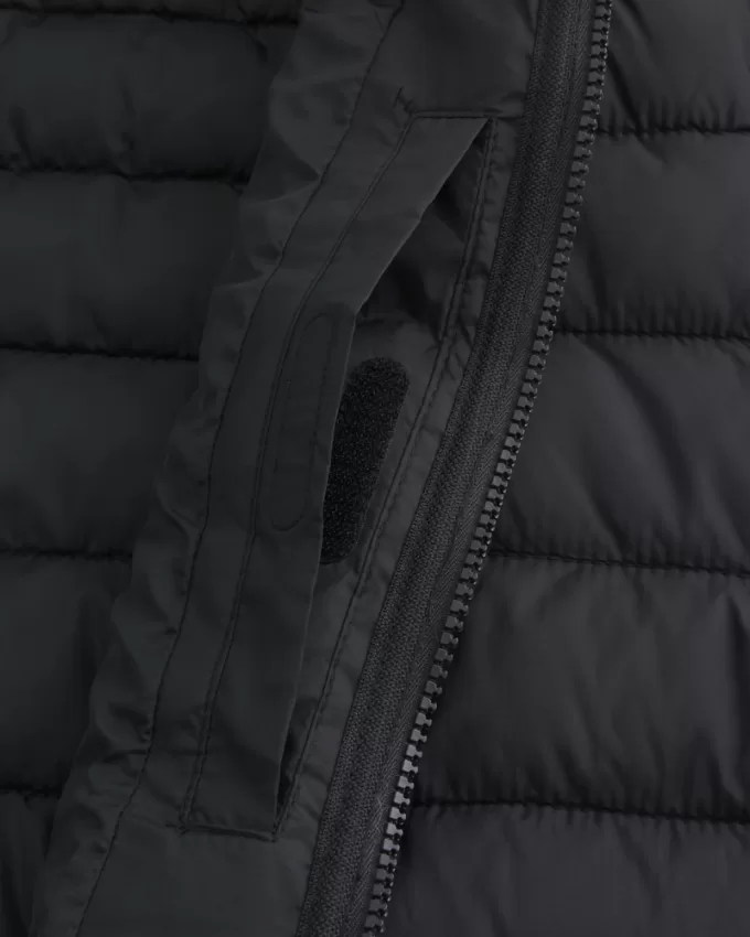 Zip-Up Puffer Jacket,Zip-Up Puffer Jacket