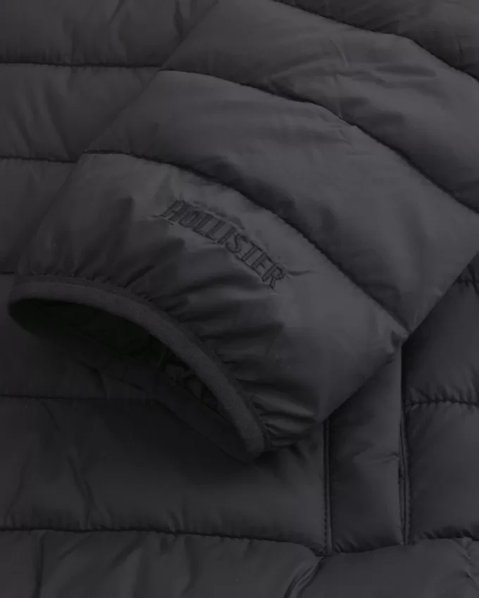 Zip-Up Puffer Jacket,Zip-Up Puffer Jacket