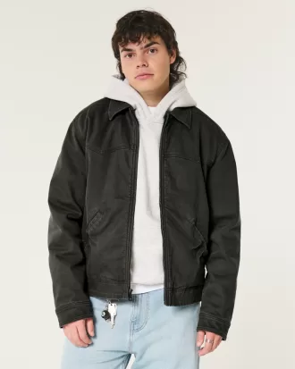 Zip-Up Workwear Jacket,Zip-Up Workwear Jacket